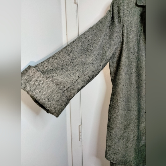 Ann May (Size 12) 100% Silk Weave (2PC) LS Blazer & Mid-Length Skirt Suit Set - Picture 5 of 14